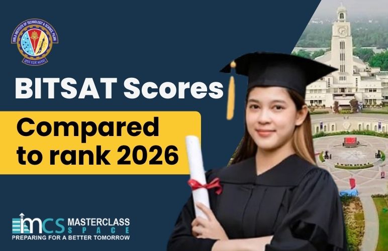 BITSAT scores compared to rank 2026