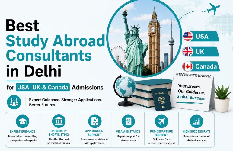 Best study abroad consultants in Delhi