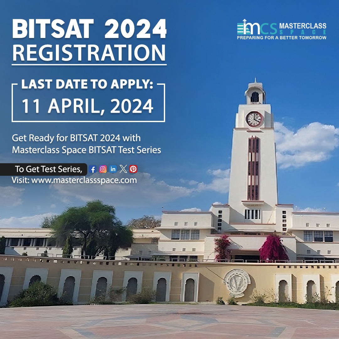 BITSAT Registration 2024