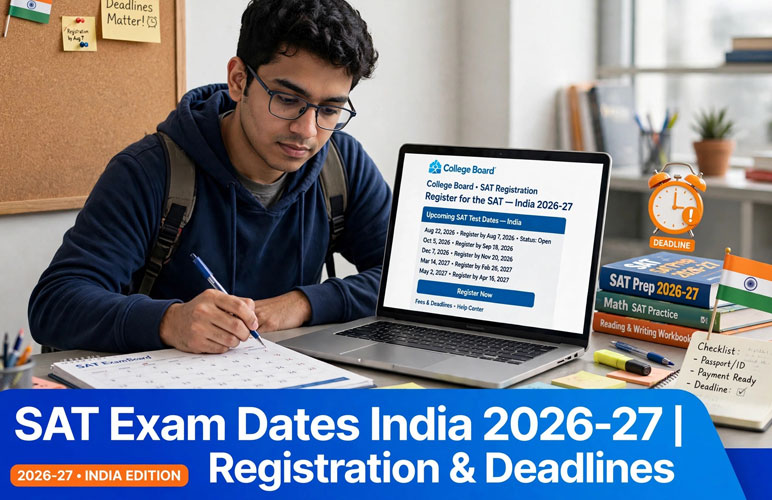 SAT Exam Dates India 2026-27