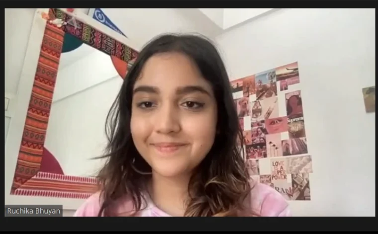 Ruchika, admitted to Brown University
