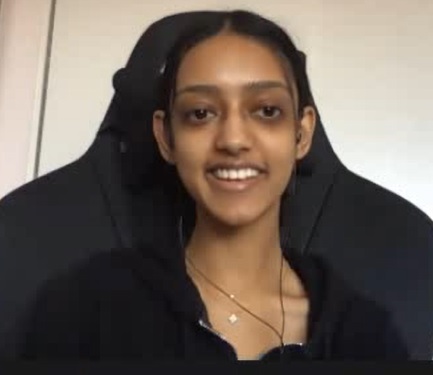 Ishita, admitted to UC Berkeley