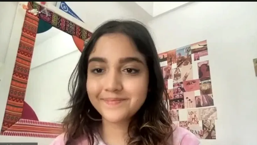 Ruchika, admitted to Brown University