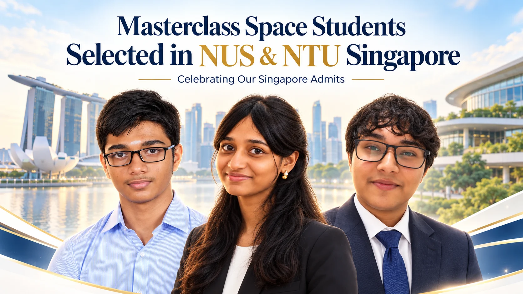 Masterclass Space Singapore admissions success stories