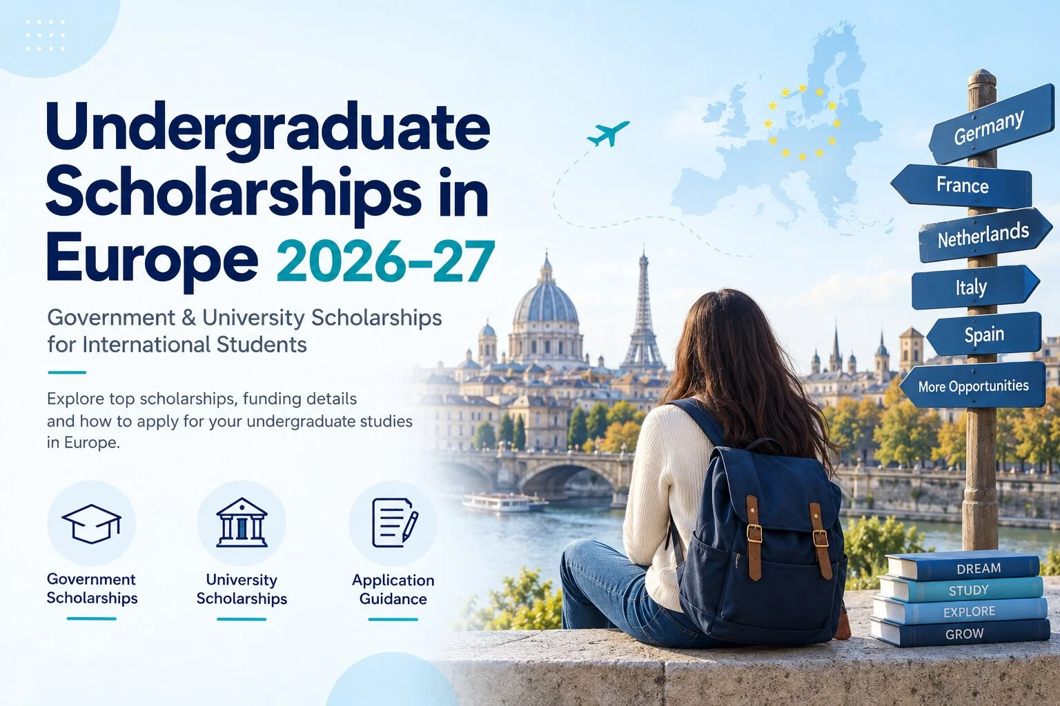 Scholarship in Europe 2026-27 for International Students